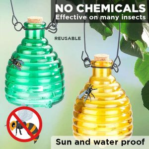 Trapo - Glass wasp trap.