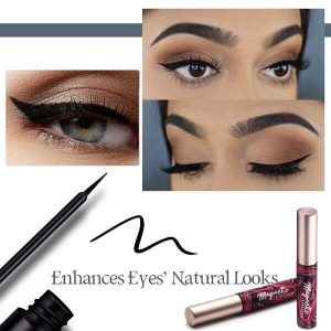 Lola - 12 pairs magnetic eyelashes with eyeliner.