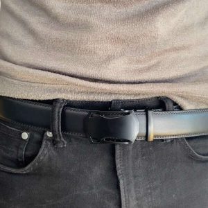 Zono - men's belt with automatic buckle.
