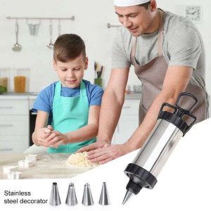 Delic - Pastry decoration set with baking mold.