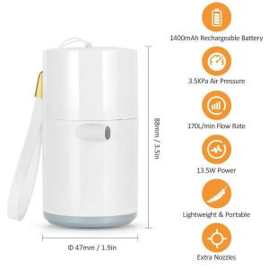 NanoFlow - Air pump for inflation.