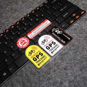 BriSecurity - Set of protection stickers.