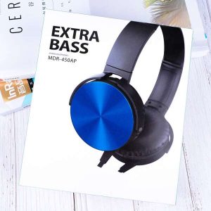 Drici - Foldable headphones. Colour - Blue